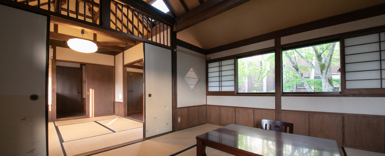 Main block- Japanese styled guestrooms